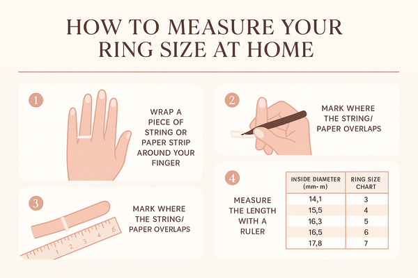 How to Measure Ring Size at Home: A Simple Guide for the Perfect Fit