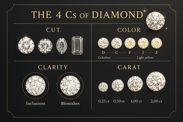 The 4C’s of Diamond: Your Honest Guide to Choosing the Perfect Sparkle