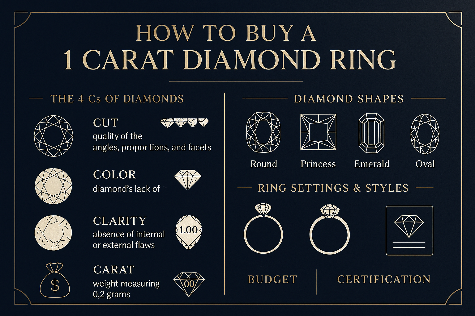 How to Buy a 1 Carat Diamond Ring: The Complete, Friendly Guide