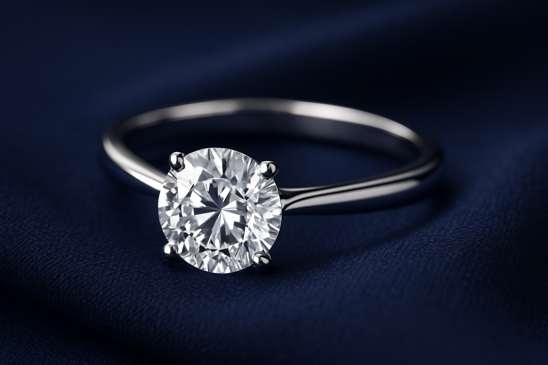 Solitaire Lab Grown Diamond Engagement Rings