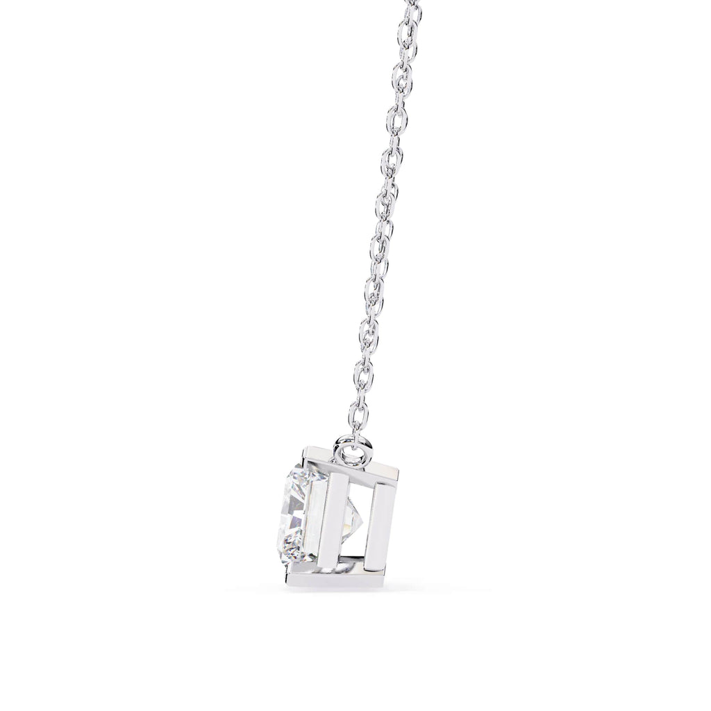 Gorgeous Radiant Solitaire Pendant