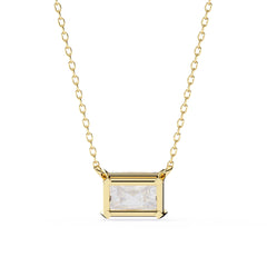 Gorgeous Radiant Solitaire Pendant