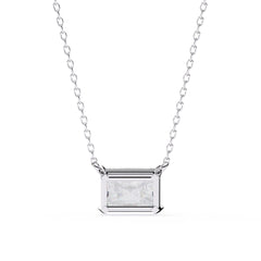 Gorgeous Radiant Solitaire Pendant