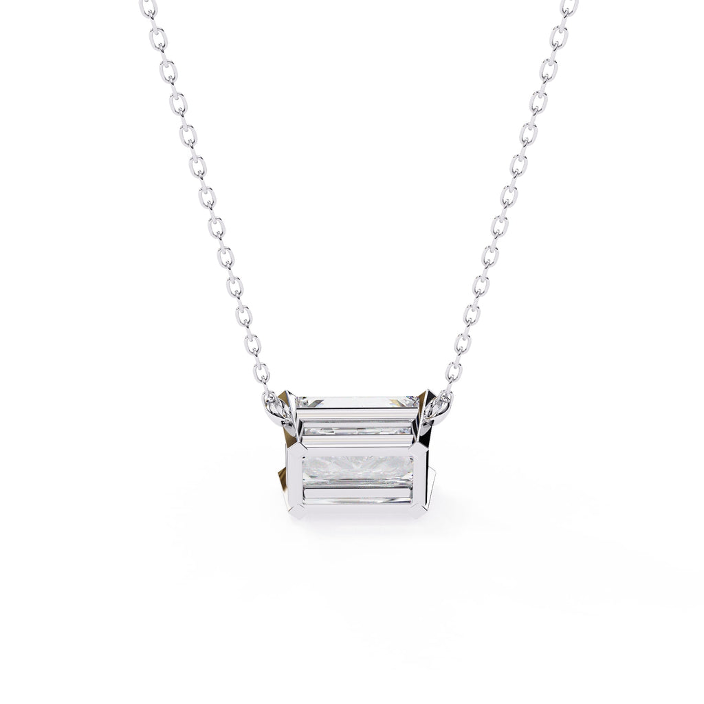 Gorgeous Radiant Solitaire Pendant