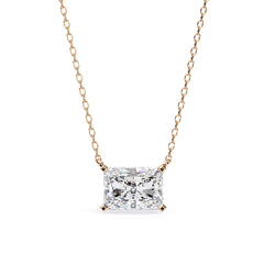 Gorgeous Radiant Solitaire Pendant