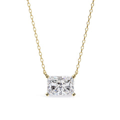 Gorgeous Radiant Solitaire Pendant