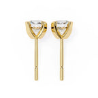 1 CT Four-Prong Lab-Grown Diamond Complimentary Stud Earrings