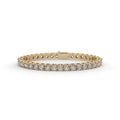 10 Carat Round Lab Diamond Tennis Bracelet