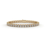 10 Carat Round Lab Created Diamond Tennis Bracelet
