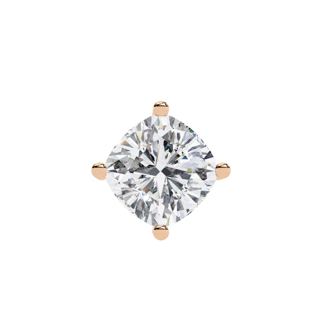 Elegant Cushion Solitaire Pendant