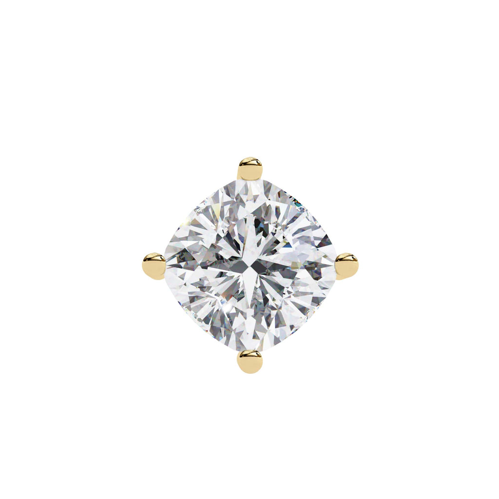 Elegant Cushion Solitaire Pendant