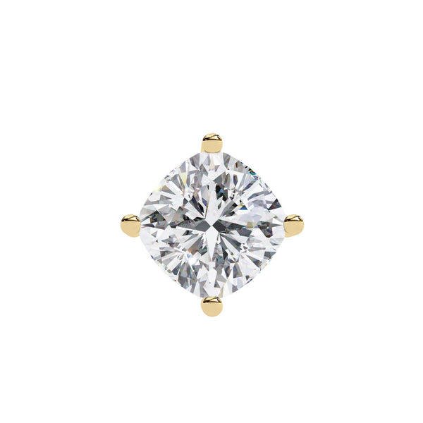 Elegant Cushion Solitaire Pendant