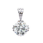 Charming Round Crown Pendant