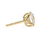 Round Stud 8 flower Prong Setting