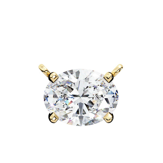 Classic Oval Basket Pendant