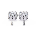 Round Stud 8 flower Prong Setting