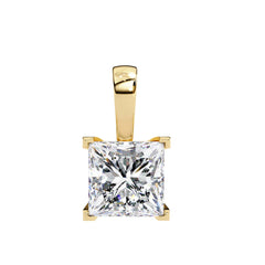 Modern Princess 4 Prong Pendant