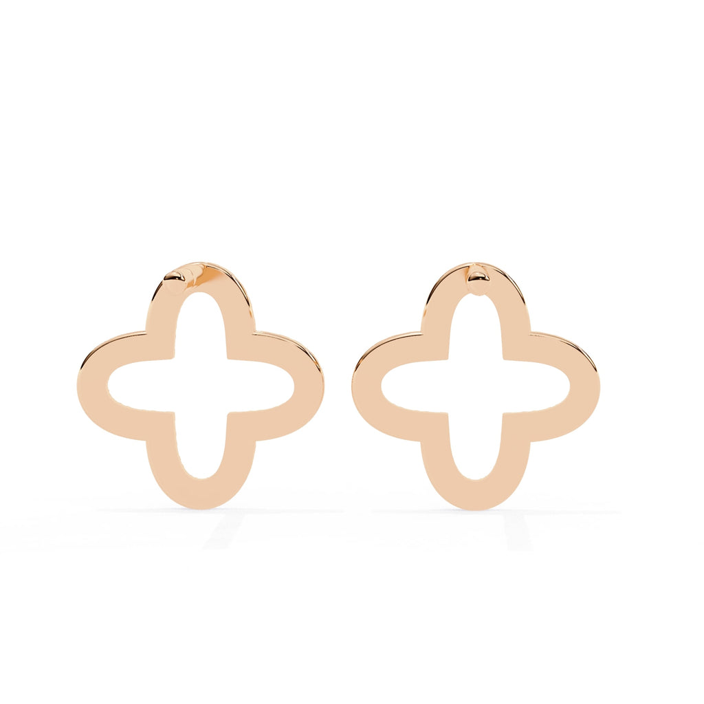 Clover Diamond Studs