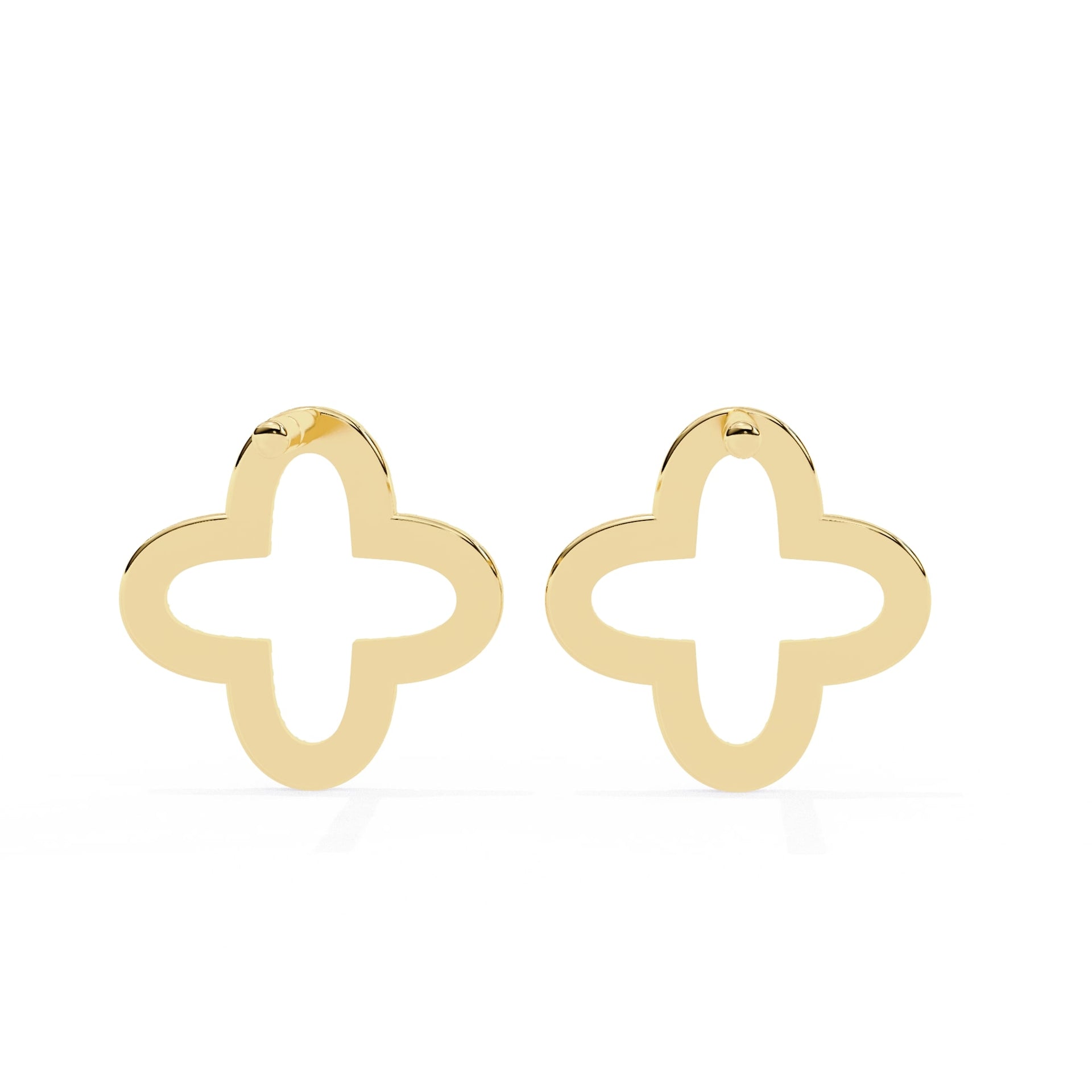 Clover Diamond Studs