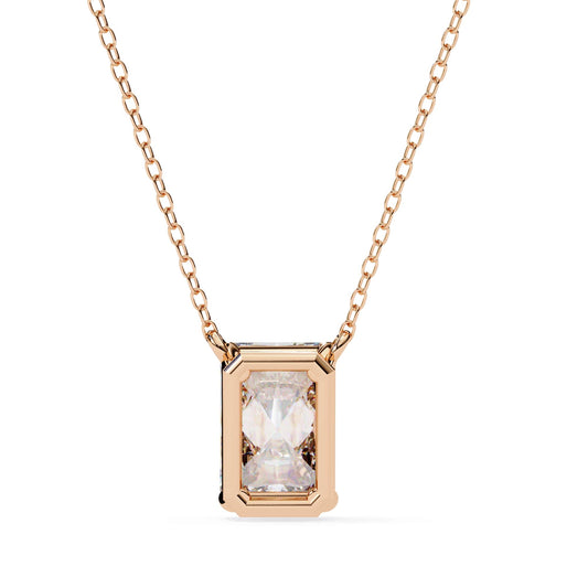 Elegant Emerald 4 Prong Pendant