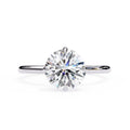 1.92 Ct Lab Grown Round Cut Diamond Solitaire Engagement Ring