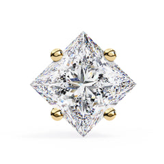 Princess cut Diamond Stud Earrings