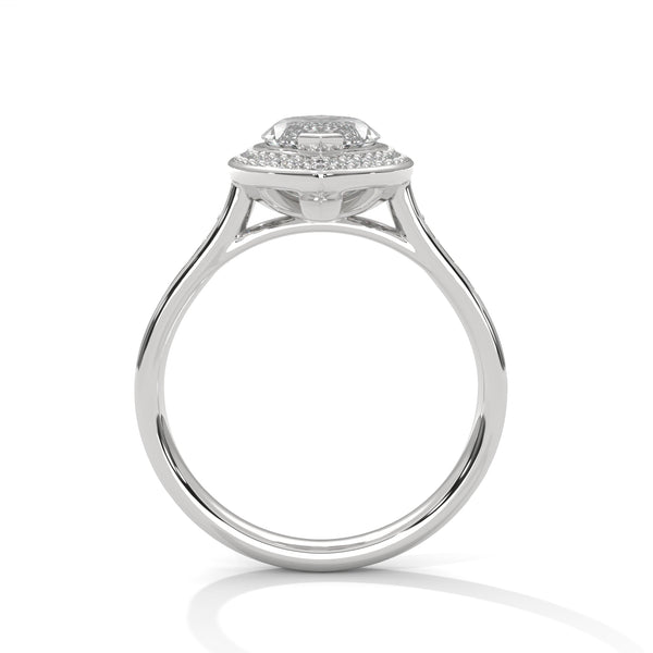 2 Carat Marquise Diamond Solitaire Accent Ring
