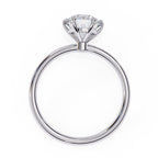 Round Cut Solitaire Diamond Engagement Ring