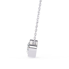 Chic Oval Bezel Pendant