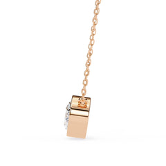 Chic Oval Bezel Pendant