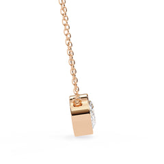 Chic Oval Bezel Pendant