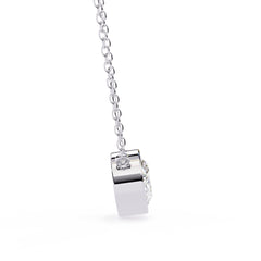 Chic Oval Bezel Pendant