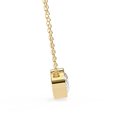 Chic Oval Bezel Pendant