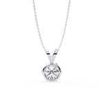Chic Round 6 Prong Pendant