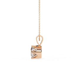 Chic Round 6 Prong Pendant