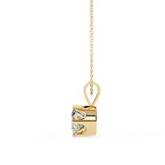 Chic Round 6 Prong Pendant