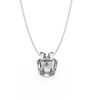 Chic Round 6 Prong Pendant