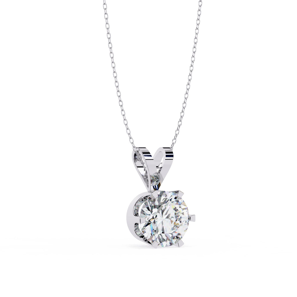 Chic Round 6 Prong Pendant