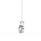 Stylish Round Half Bezel Pendant