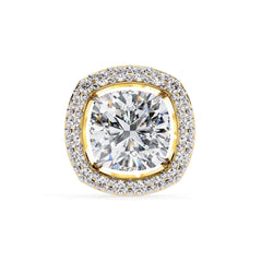  Round Brilliant Diamond Studs  6 Prong Crown Setting