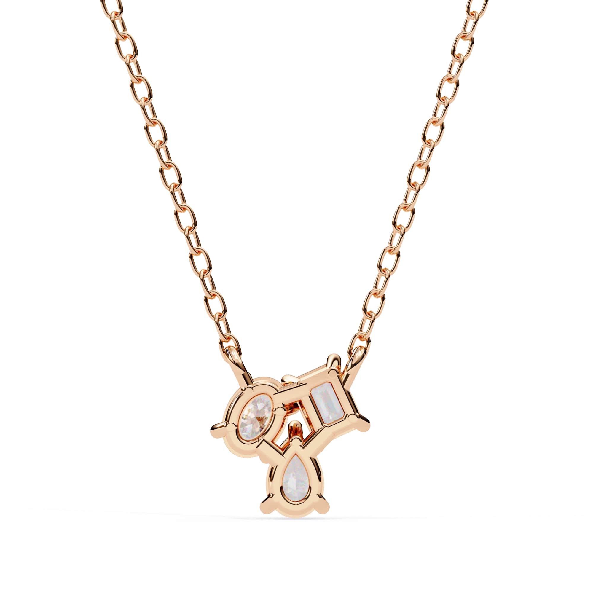Dazzling Trio Diamond Pendant