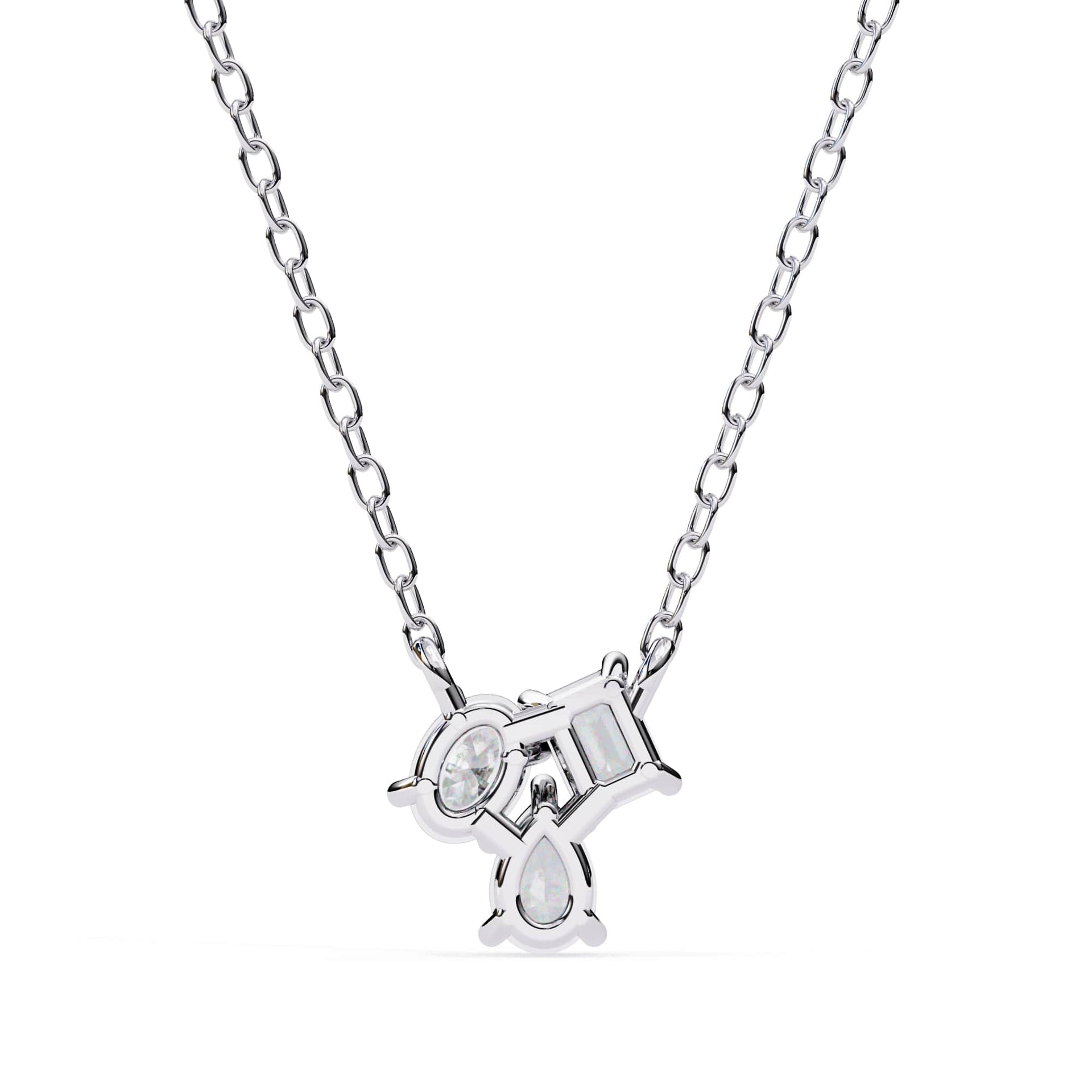 Dazzling Trio Lab Grown Diamond Pendant