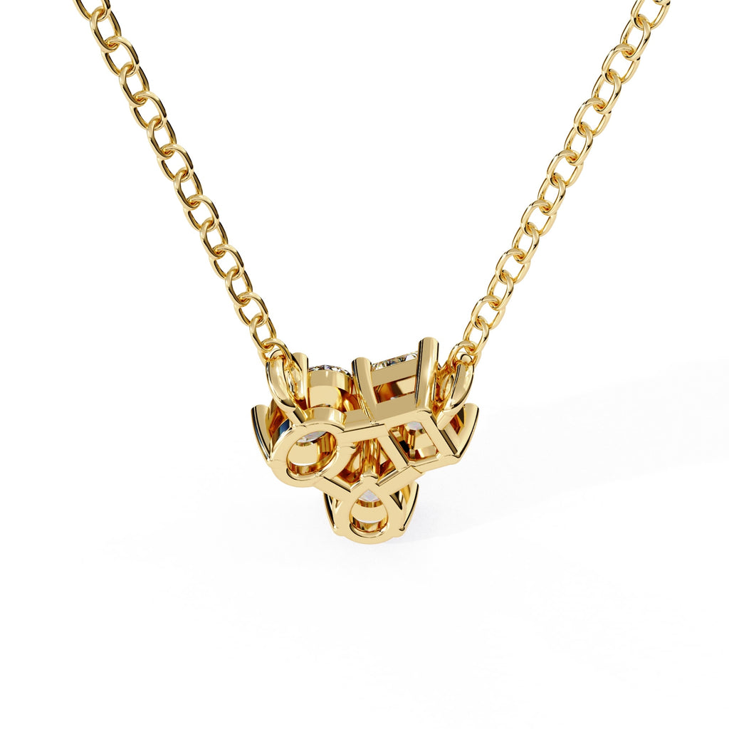 Dazzling Trio Diamond Pendant