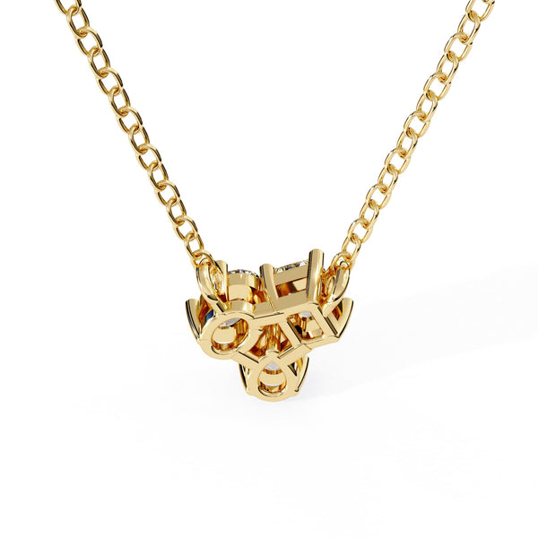 Dazzling Trio Lab Grown Diamond Pendant