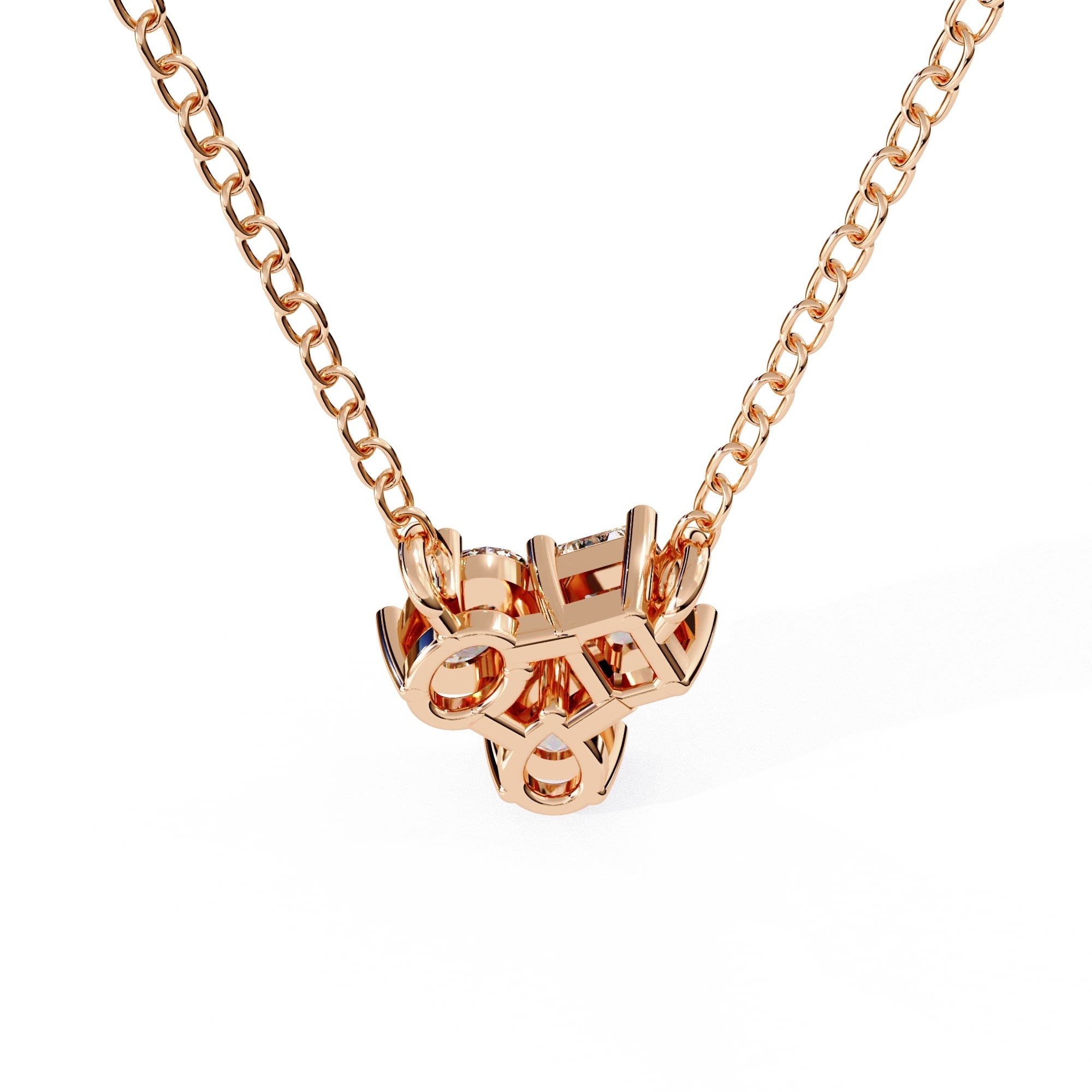 Dazzling Trio Diamond Pendant