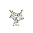 Dazzling Trio Diamond Pendant