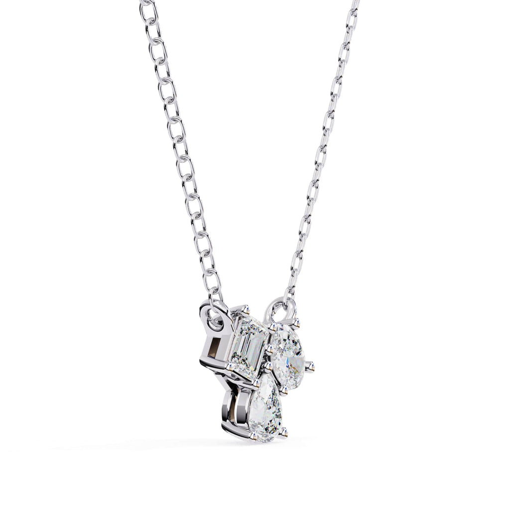 Dazzling Trio Diamond Pendant
