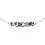 Round bezel setting pendant