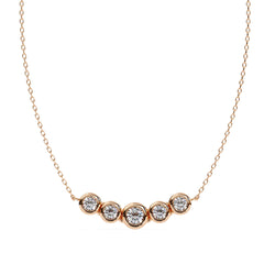 Round bezel setting pendant