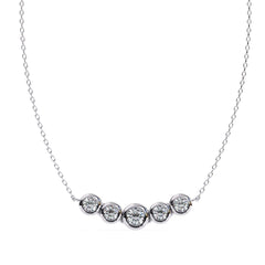 Round bezel setting pendant